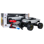 RC terénne auto ROCK CRAWLER TRUCK 4×4 1:8 – strieborné – 8