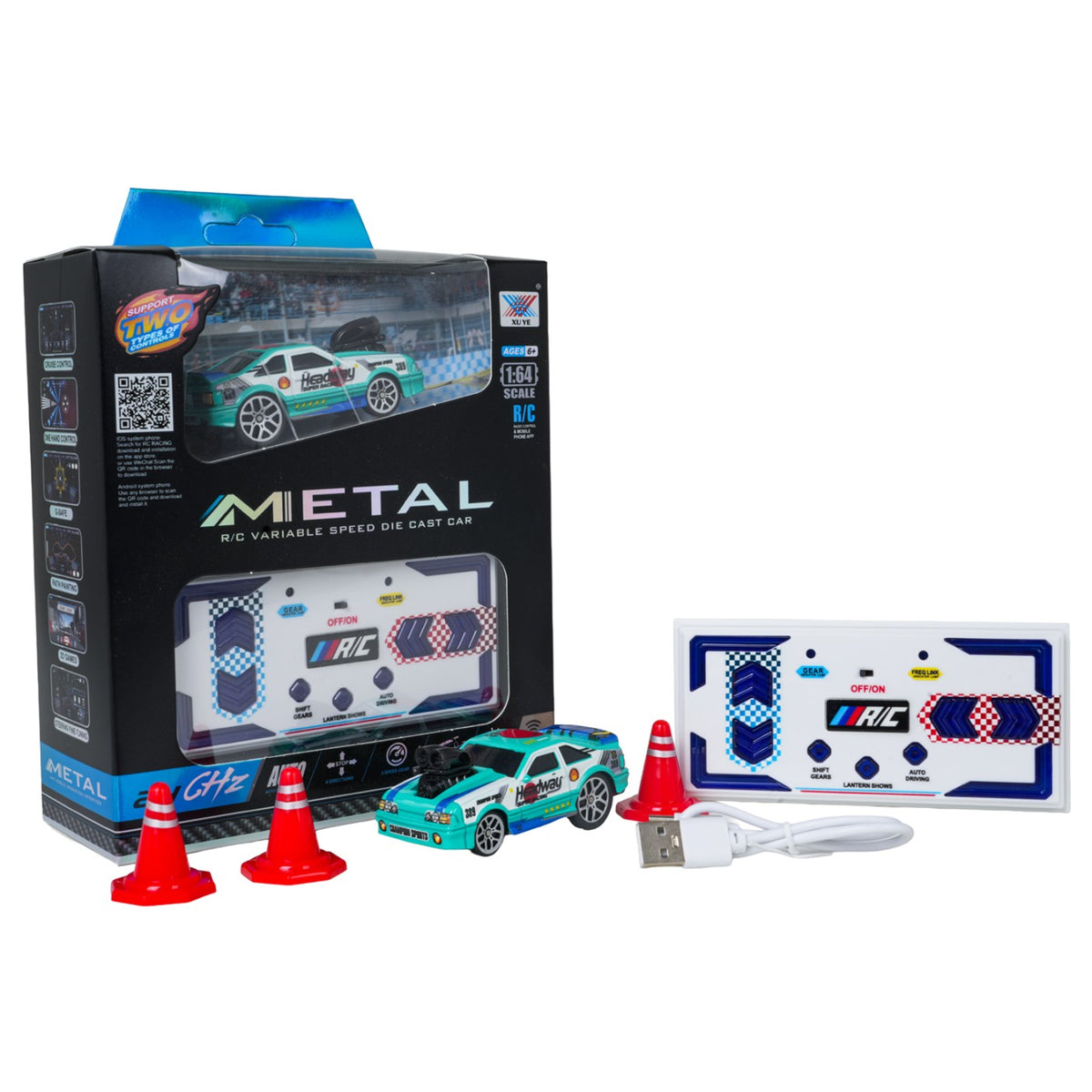 RC auto drift 1:64 HEADWAY s príslušenstvom – 9