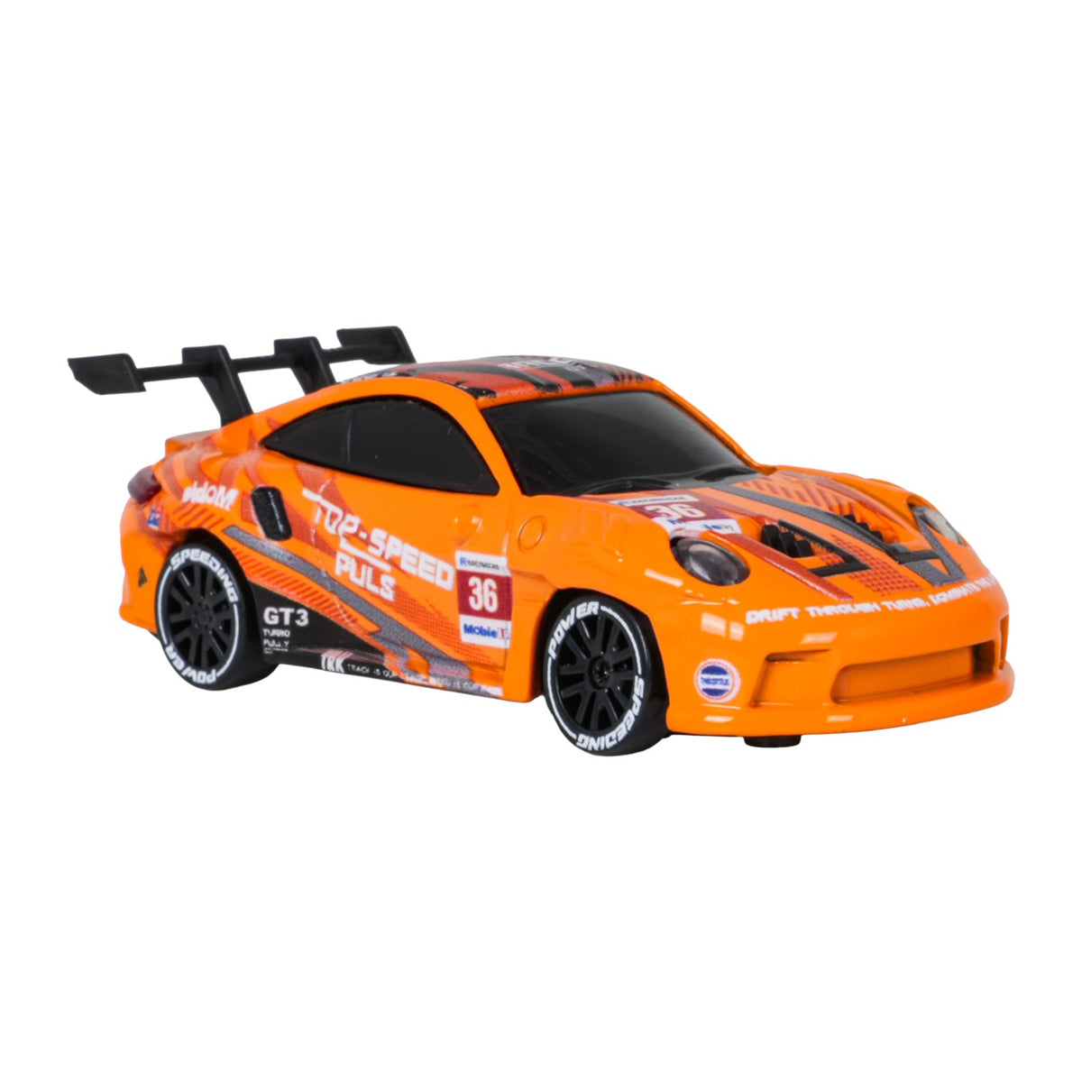 RC auto 1:64 TOP SPEED drift – oranžová – 3